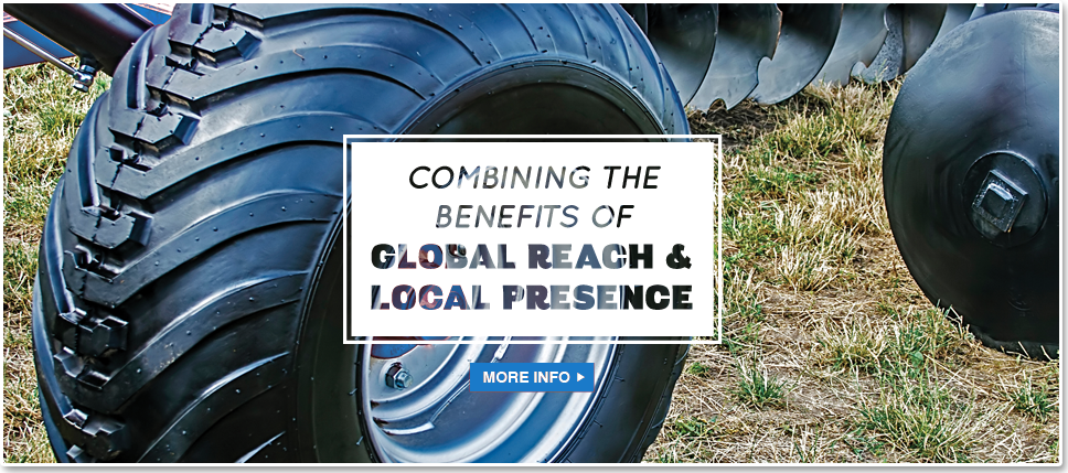 Combining the benefits of global reach & local presence